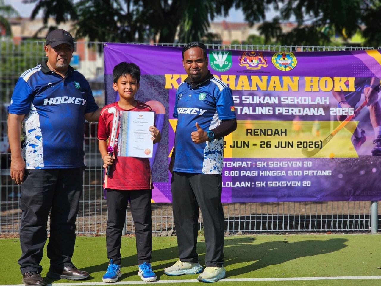 SK Taman Desaminium Lakar Sejarah Gemilang di Kejohanan Hoki MSSD 2026 — 2/4