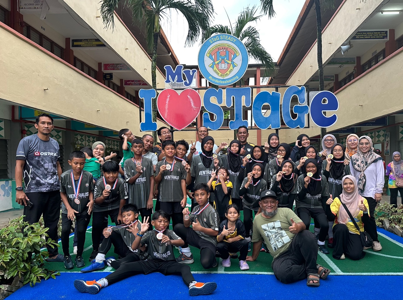 PASUKAN HOKI SK TAMAN DESAMINIUM CIPTA KEJAYAAN DI MYSTAGE STEADY HOCKEY 5’S 2026